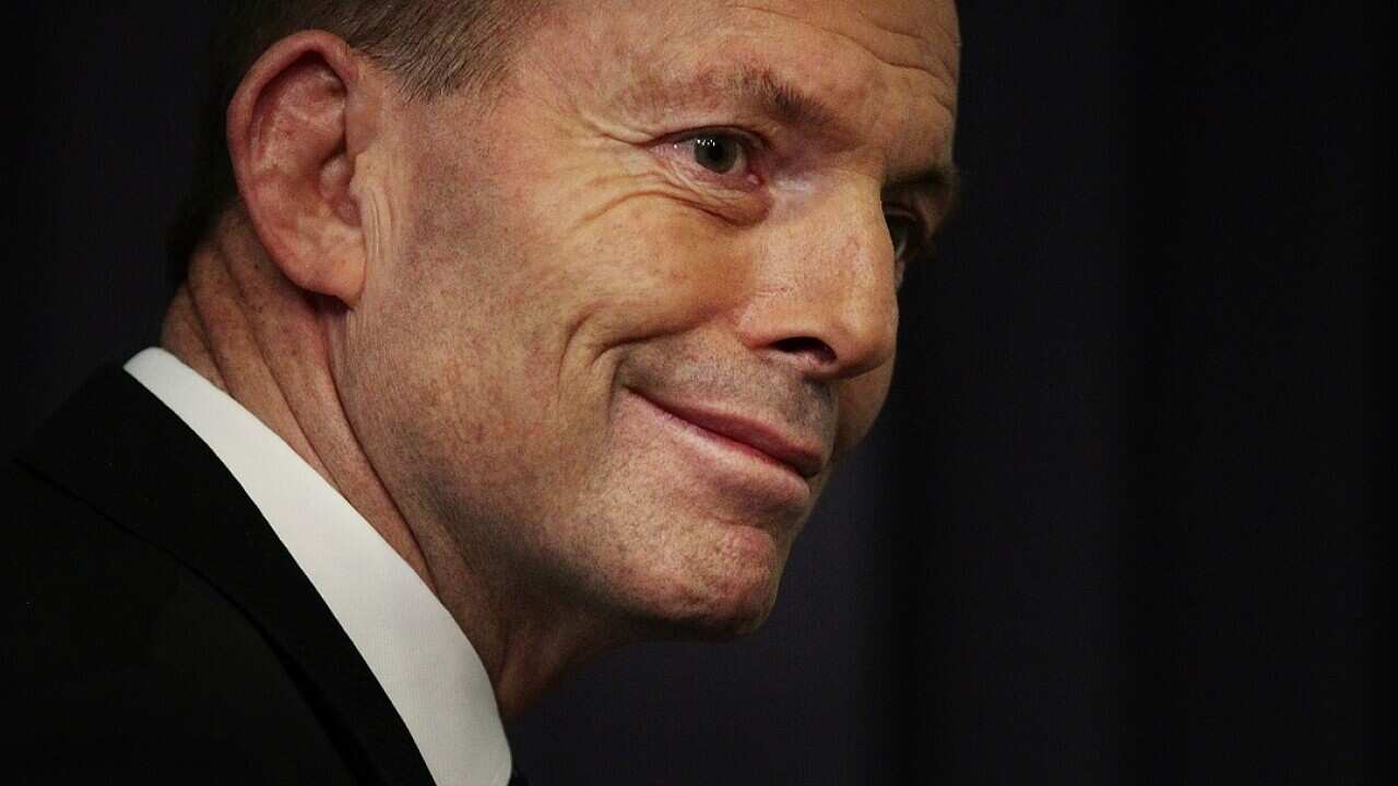 "The challenge will be to keep the faith and stay the course," former prime minister Tony Abbott has told supporters of the 'No' campaign.
