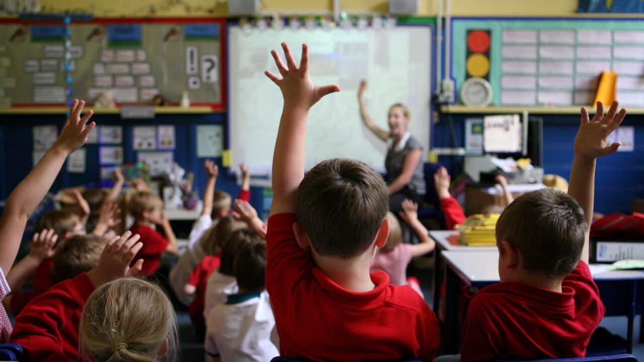 Students learning in a classroom. (AAP)
