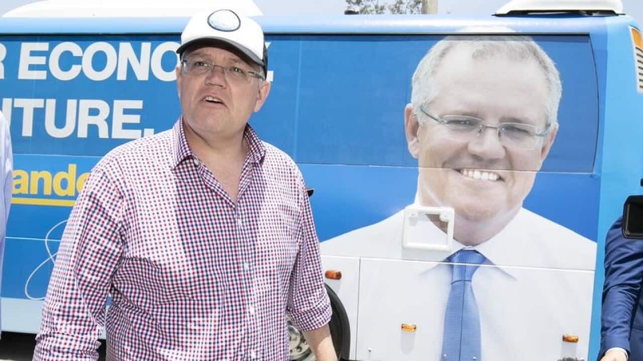 Prime Minister Scott Morrison is continuing his unofficial election campaign in QLD