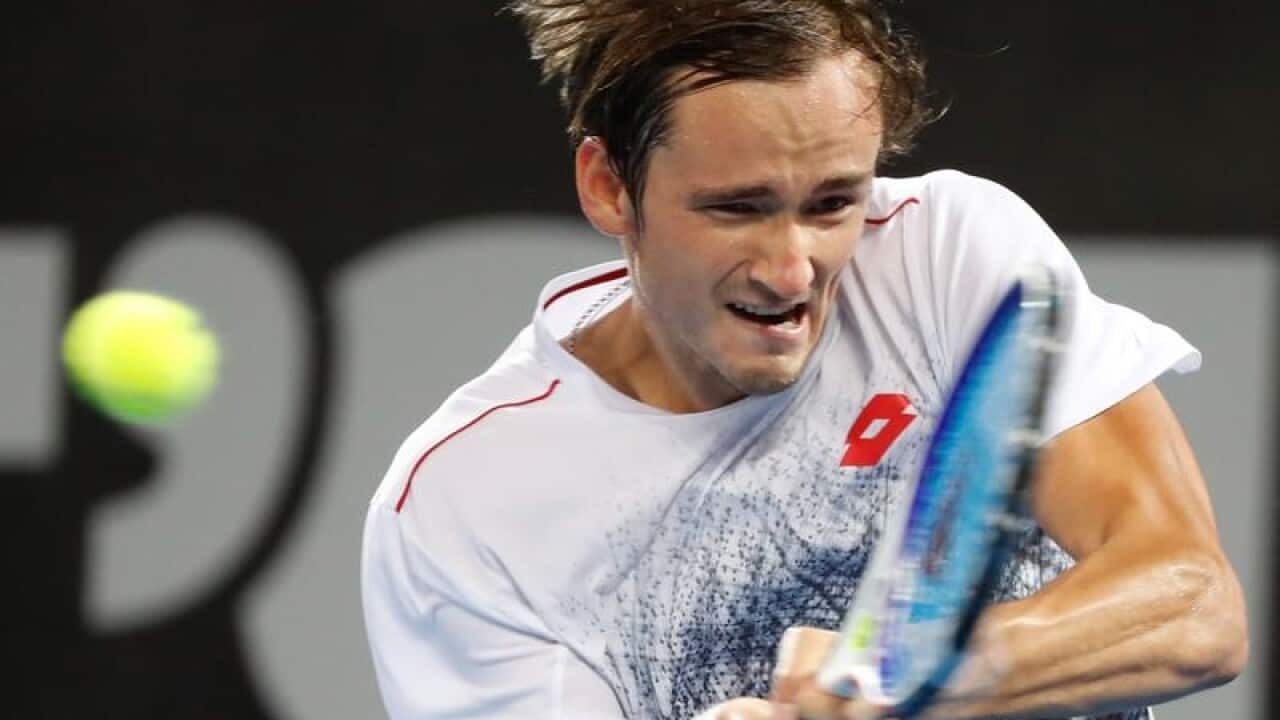 Russian ace Danill Medvedev