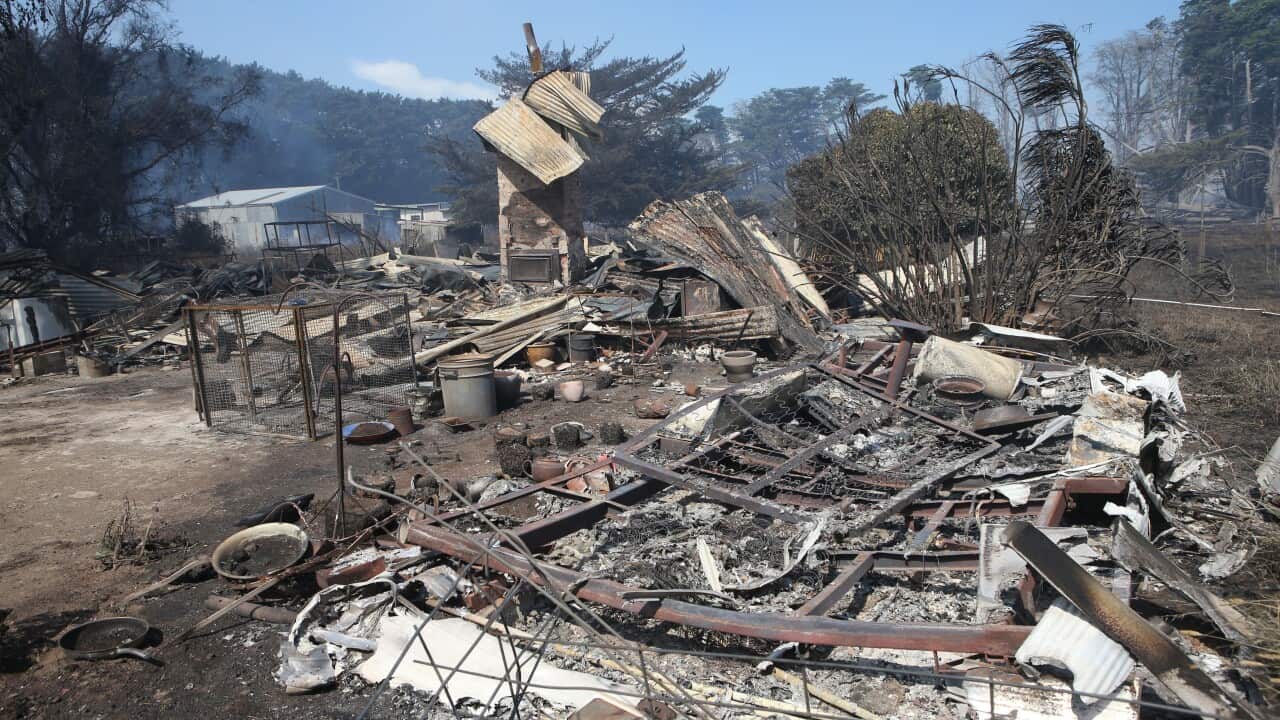 Several homes have been lost and residents are fleeing to relief centres as a number of fires burn out of control in Victoria's southwest