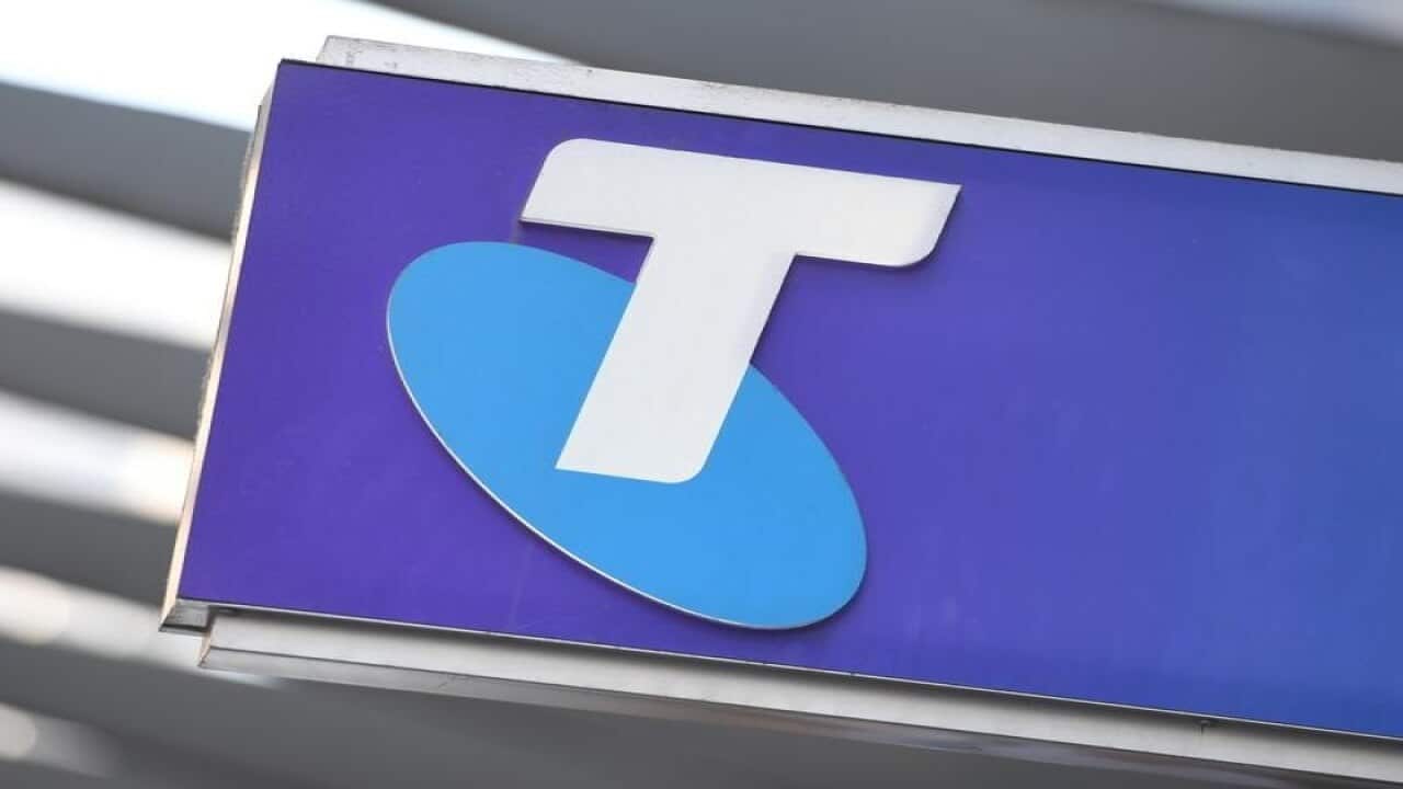 Telstra signage