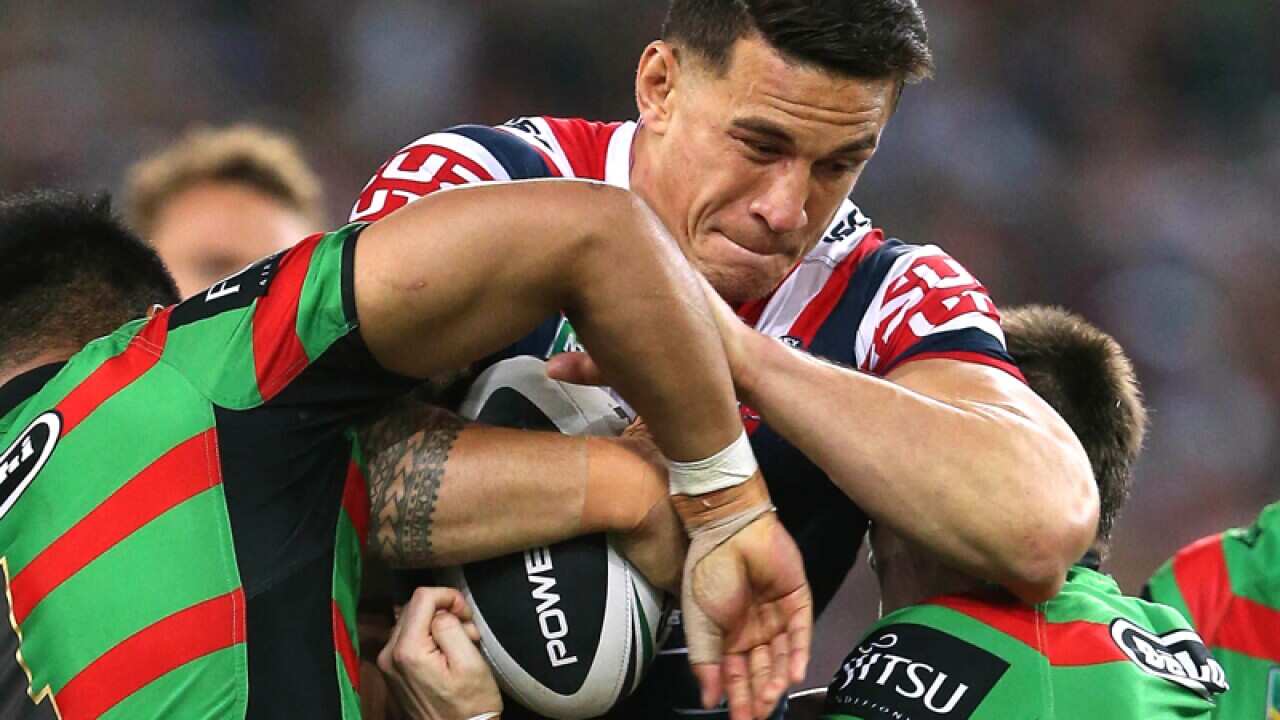 Roosters NRL player Sonny Bill Williams