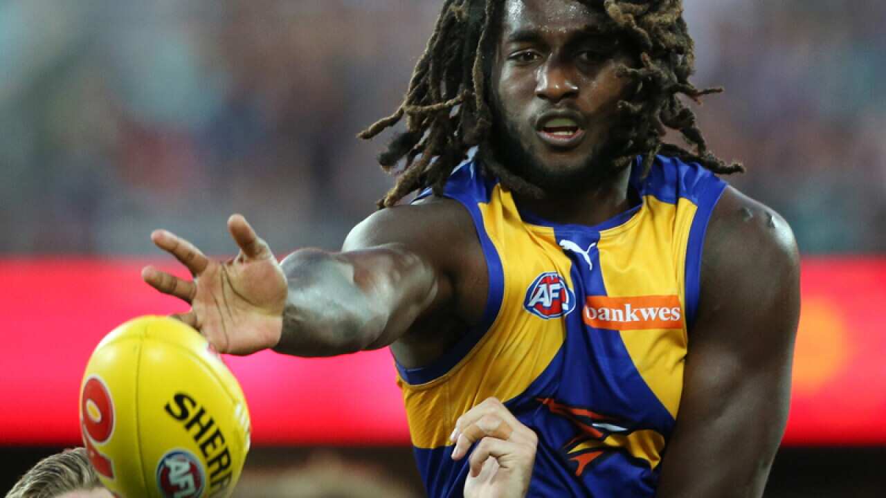 Nic Naitanui of the Eagles