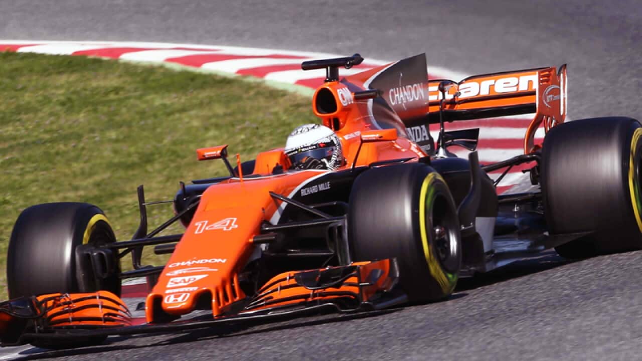 McLaren Formula One driver Fernando Alonso