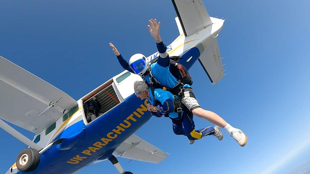 102-year-old becomes Britain's oldest parachutist