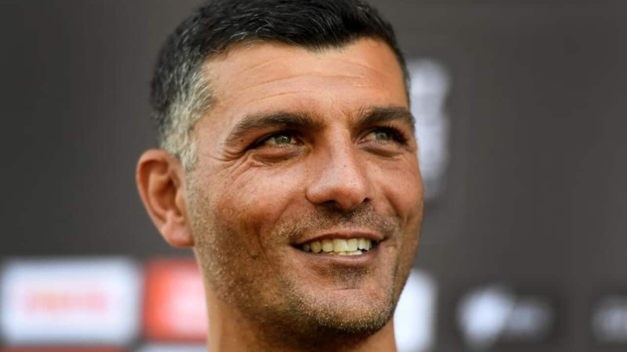 Brisbane Roar head coach John Aloisi
