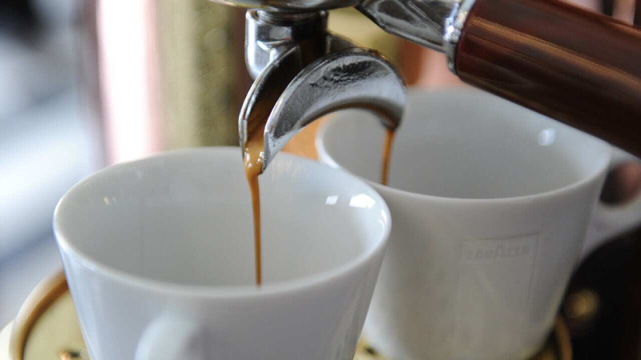 Coffee is poured in Melbourne