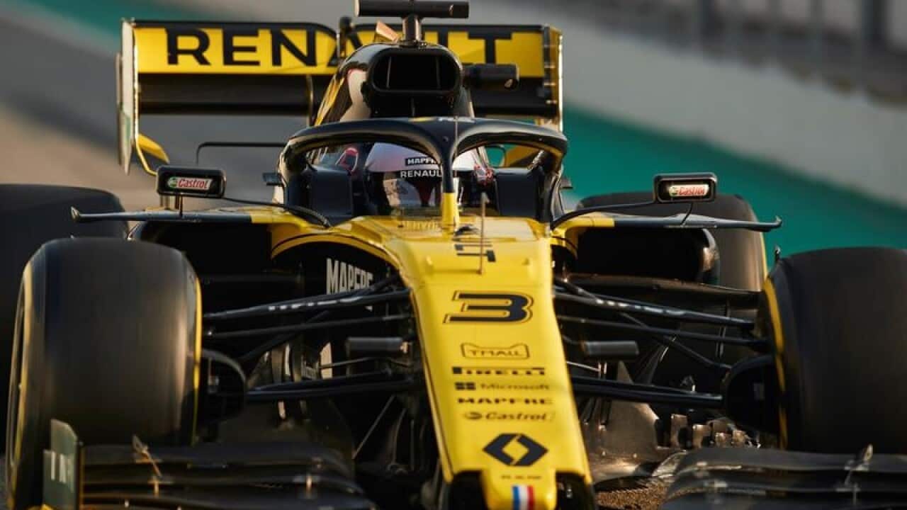 Australian F1 driver Daniel Ricciardo