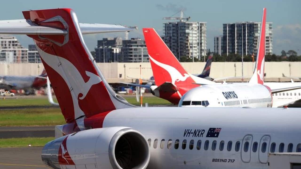 Qantas aircraft