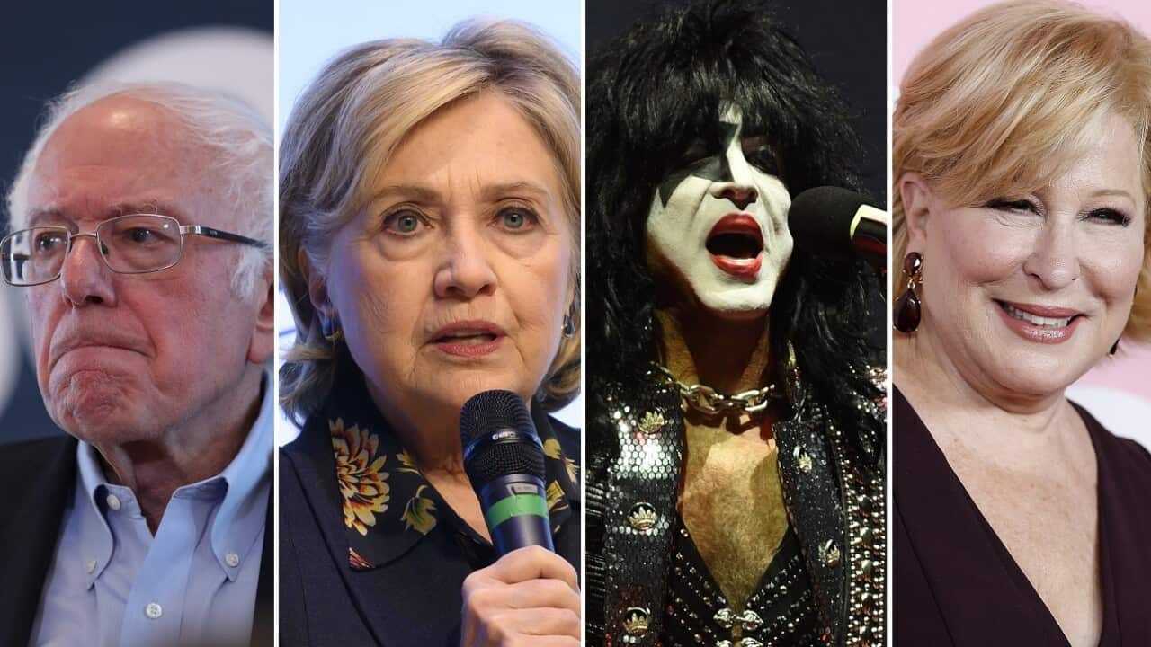 Some of the people who have tweeted about the Australian bushfires.