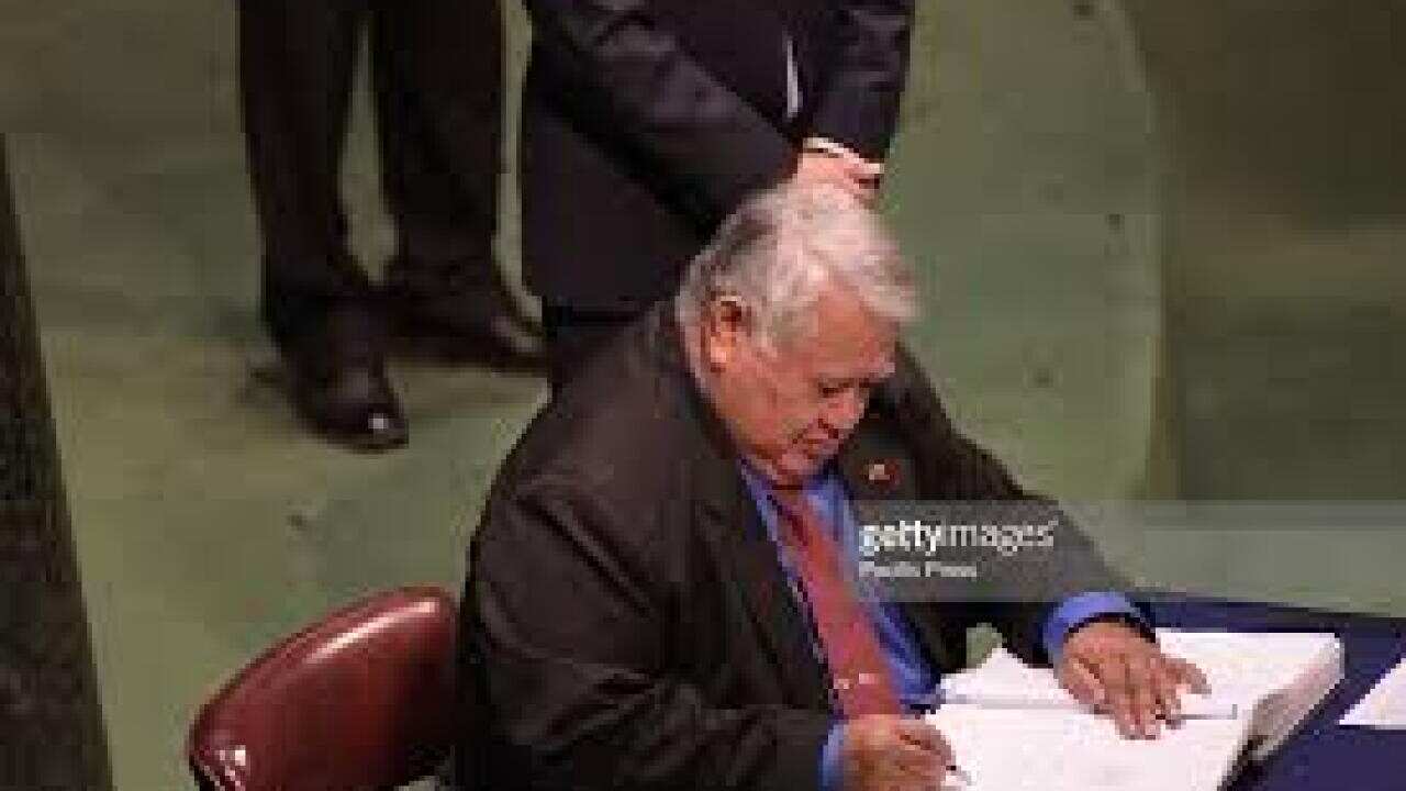 Samoan prime minister Tuilaepa Sailele Malielegaoi.