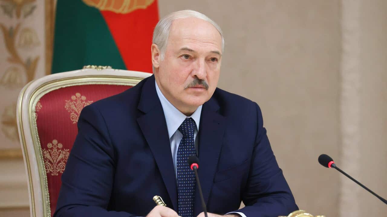 Belarus' President Alexander Lukashenko.