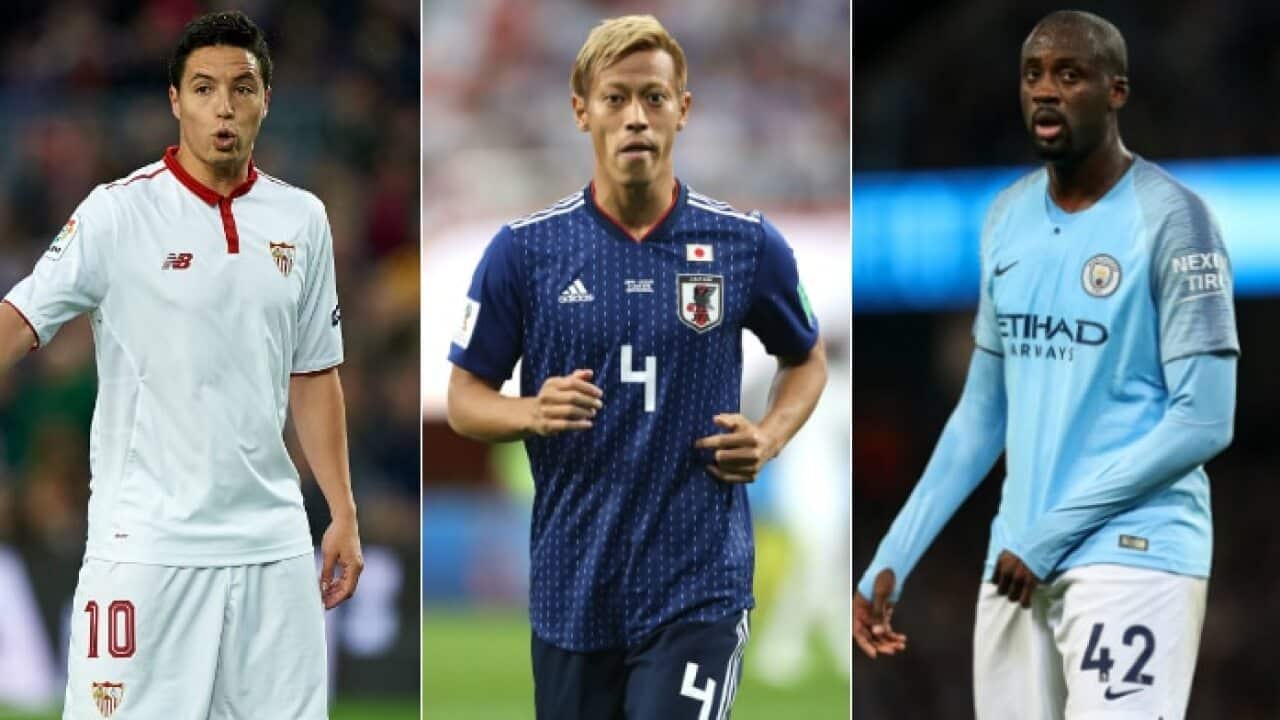 Nasri, Honda, Toure