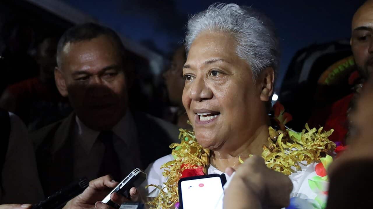 Samoa's Prime Minister-elect Fiame Naomi Mataafa.