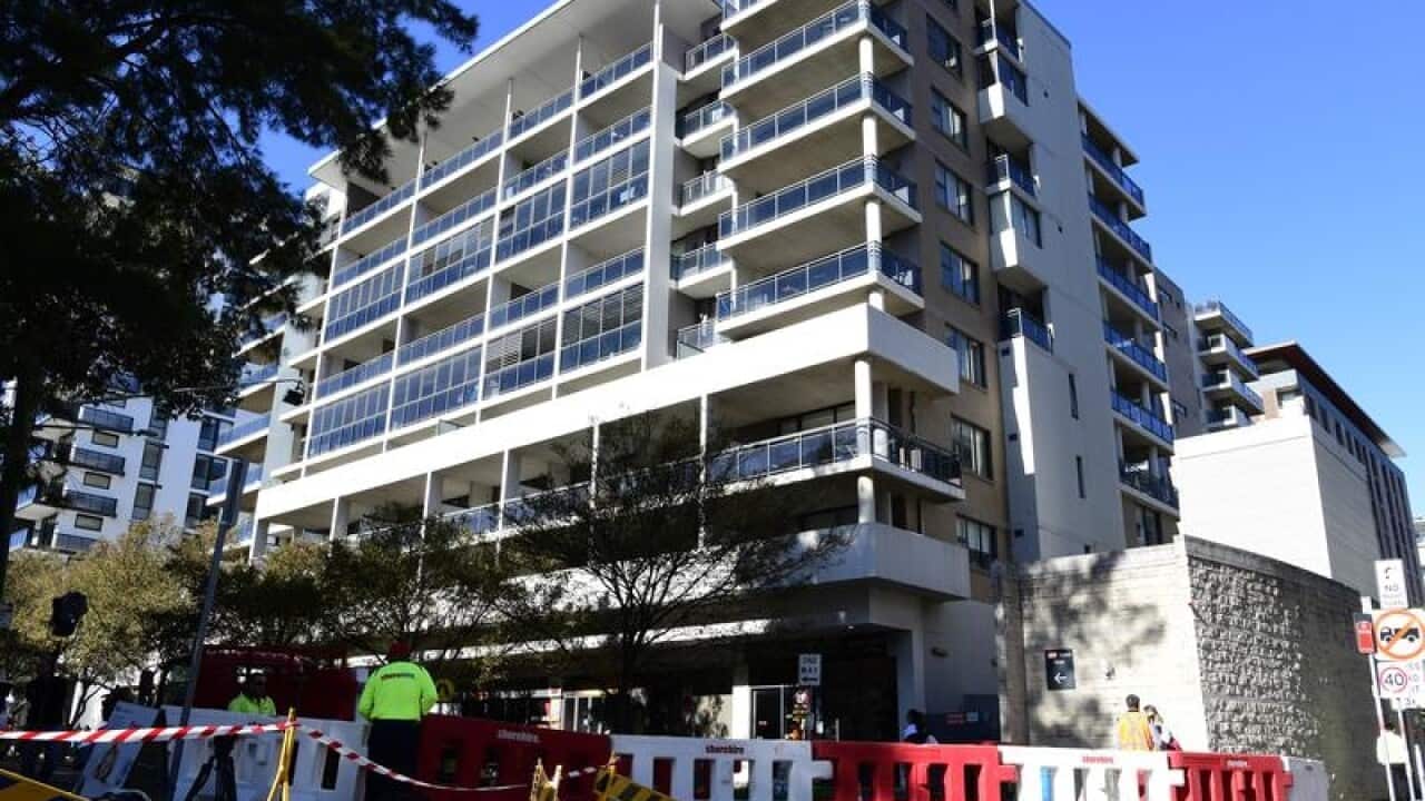 The Mascot Towers building in Sydney.