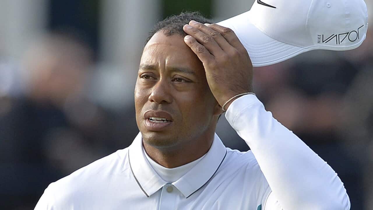 Golfer Tiger Woods