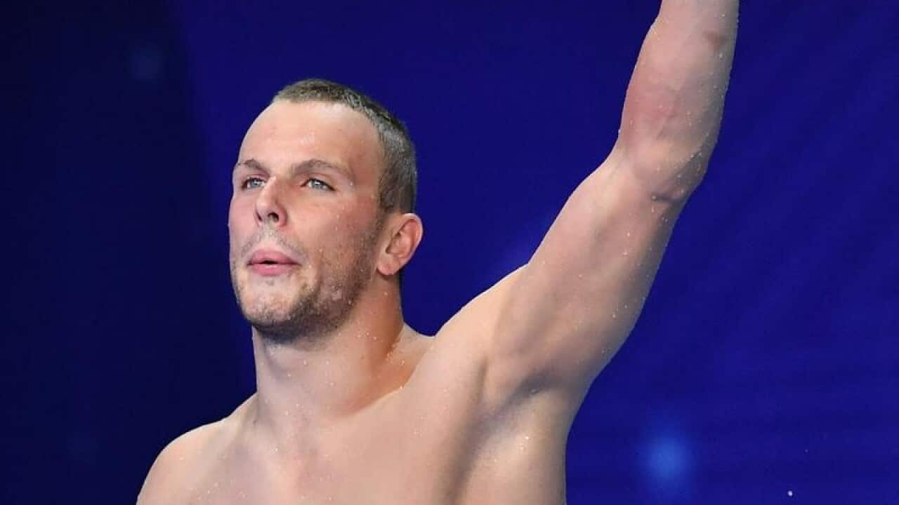 Kyle Chalmers wins 100m freestyle Australia trials.