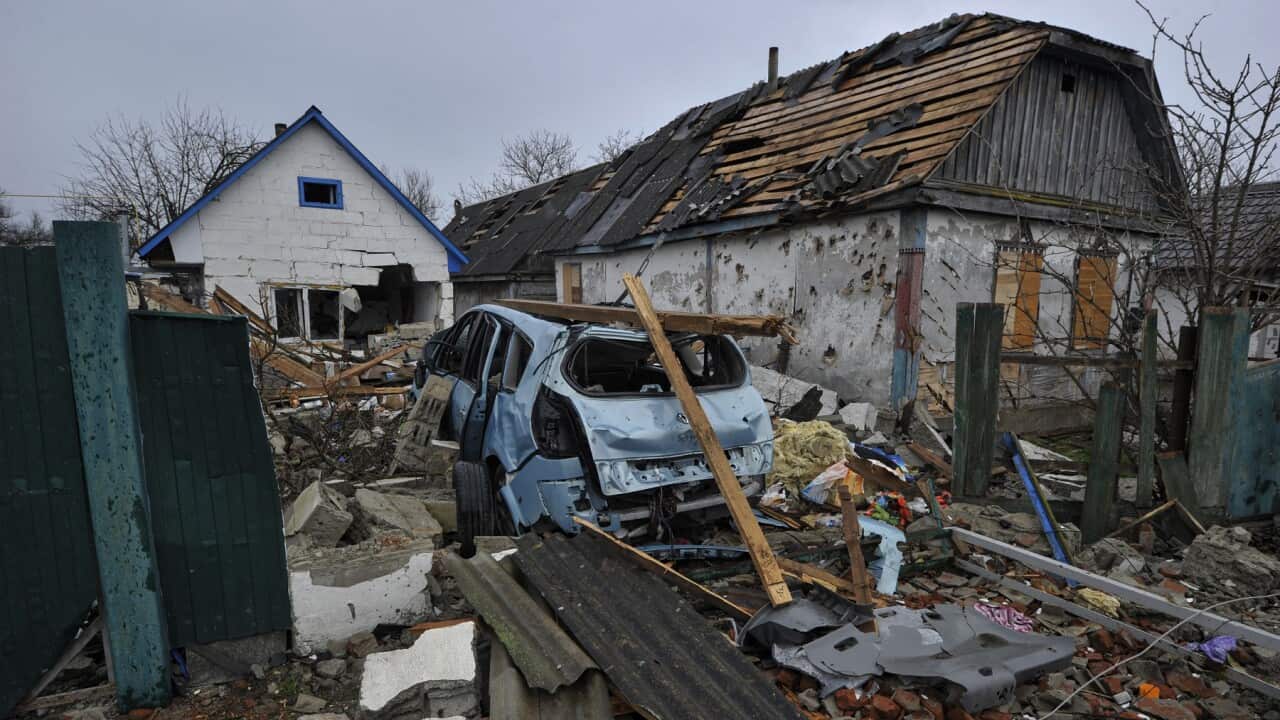 Russia-Ukraine war in Havronshchyna - 10 Apr 2022