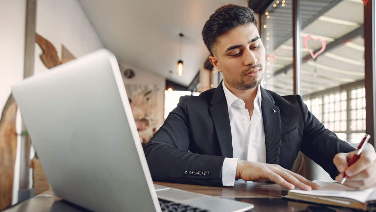 A representative image of a young entrepreneur.