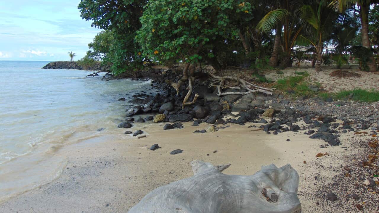 Beach at Mulifanua