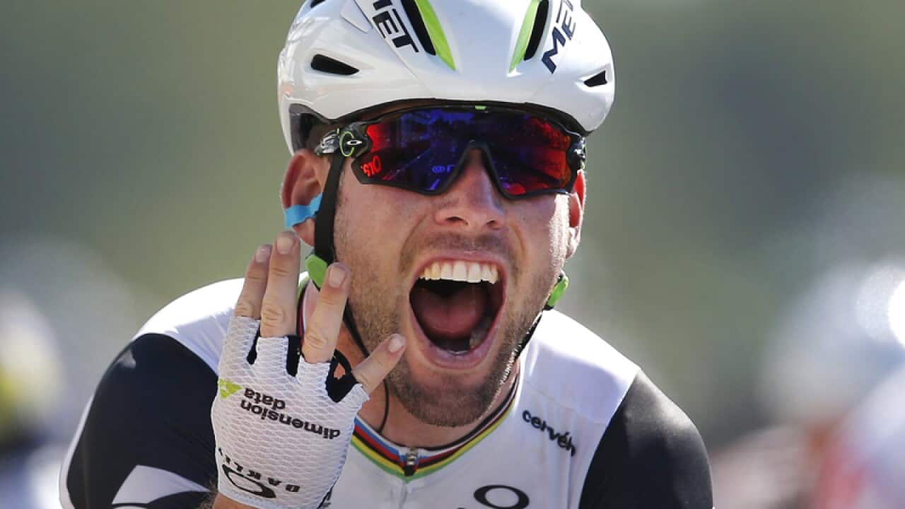 Team Dimension Data rider Mark Cavendish