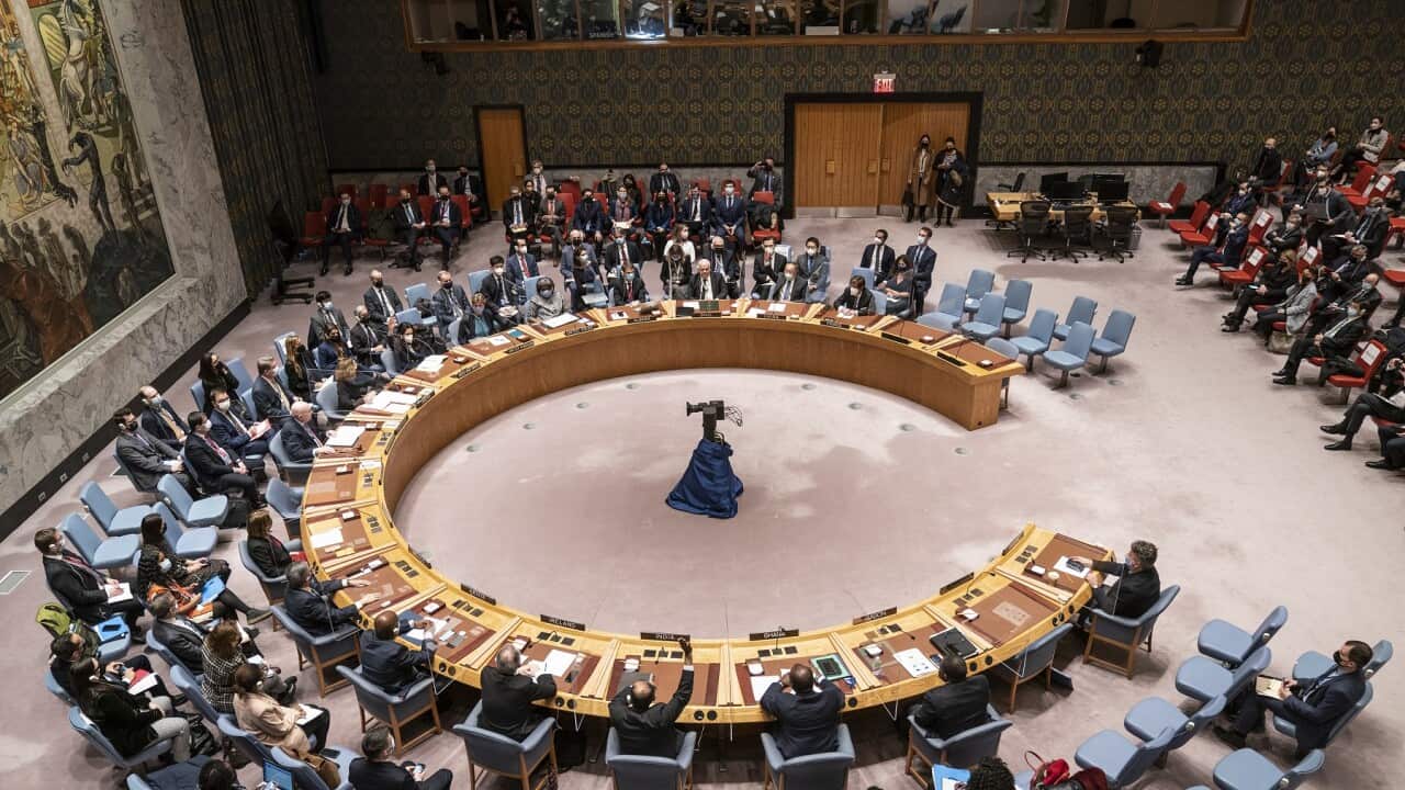 Security Council meeting and vote on resolution on war in Ukraine