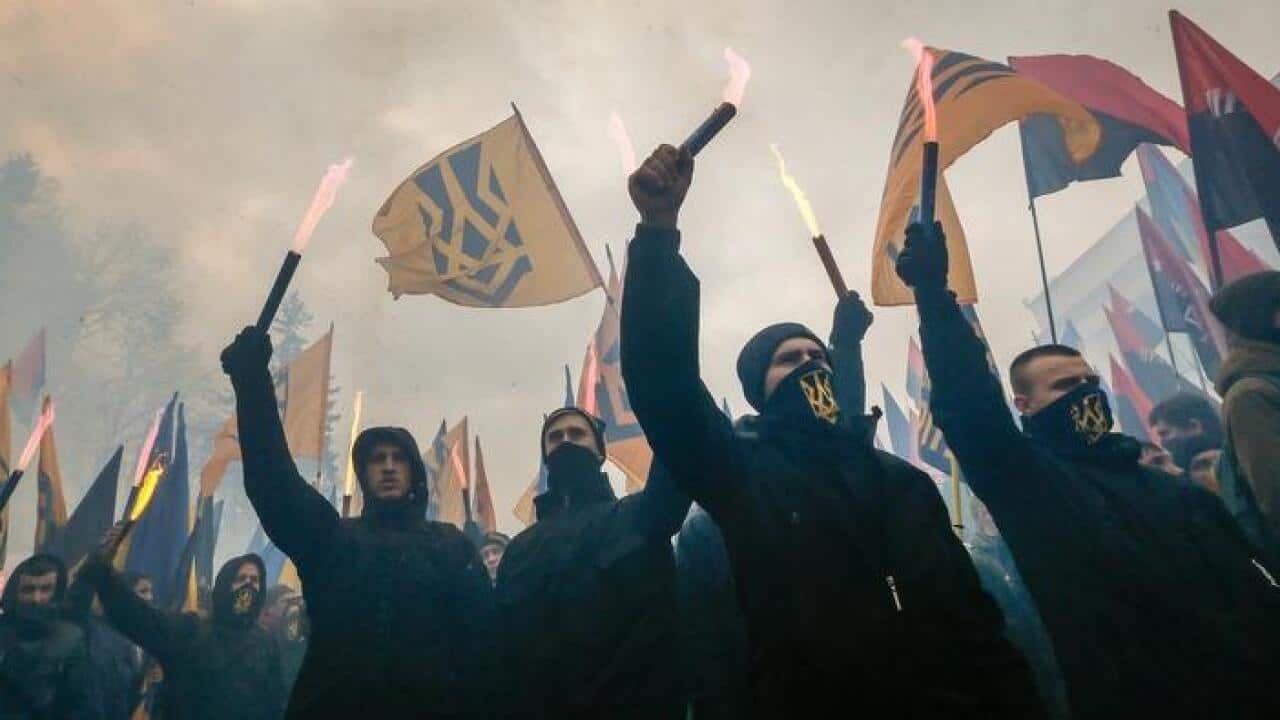 Ukraine celebrates anniversary, but tension with Russia remains