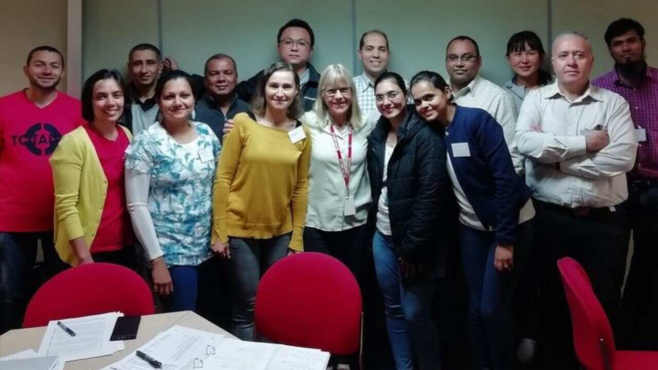 AMES runs many English classes for migrants