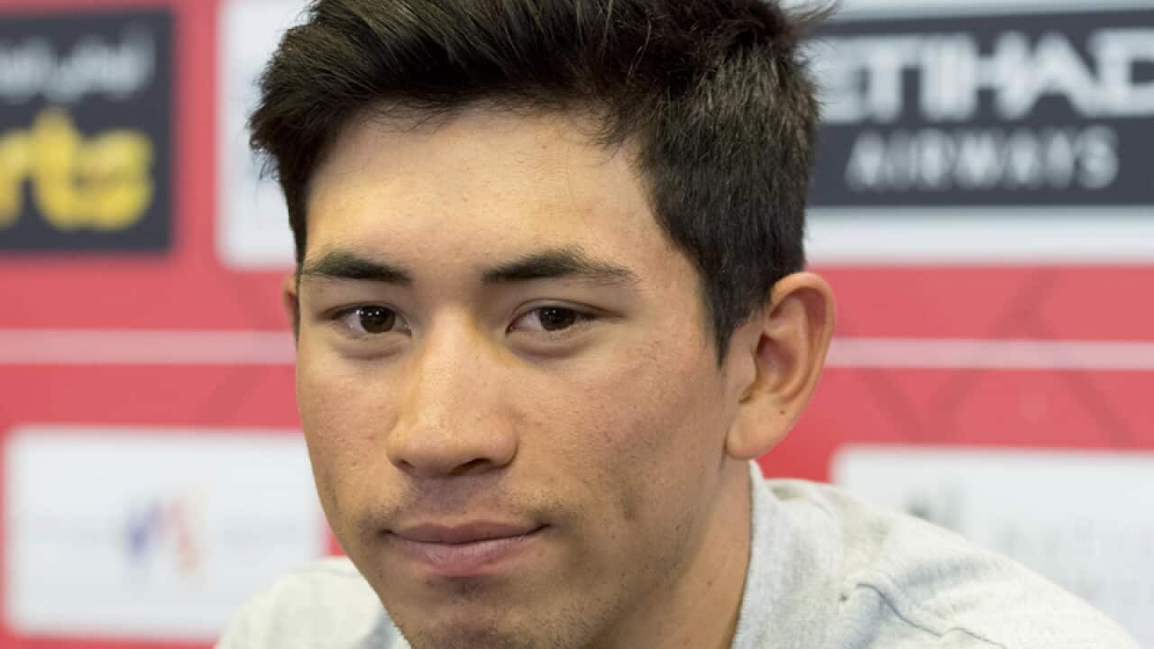 Australian Caleb Ewan of Orica Scott Team
