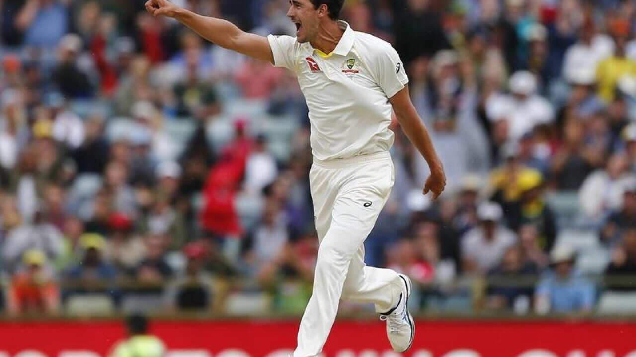 Australia bowler Mitchell Starc.