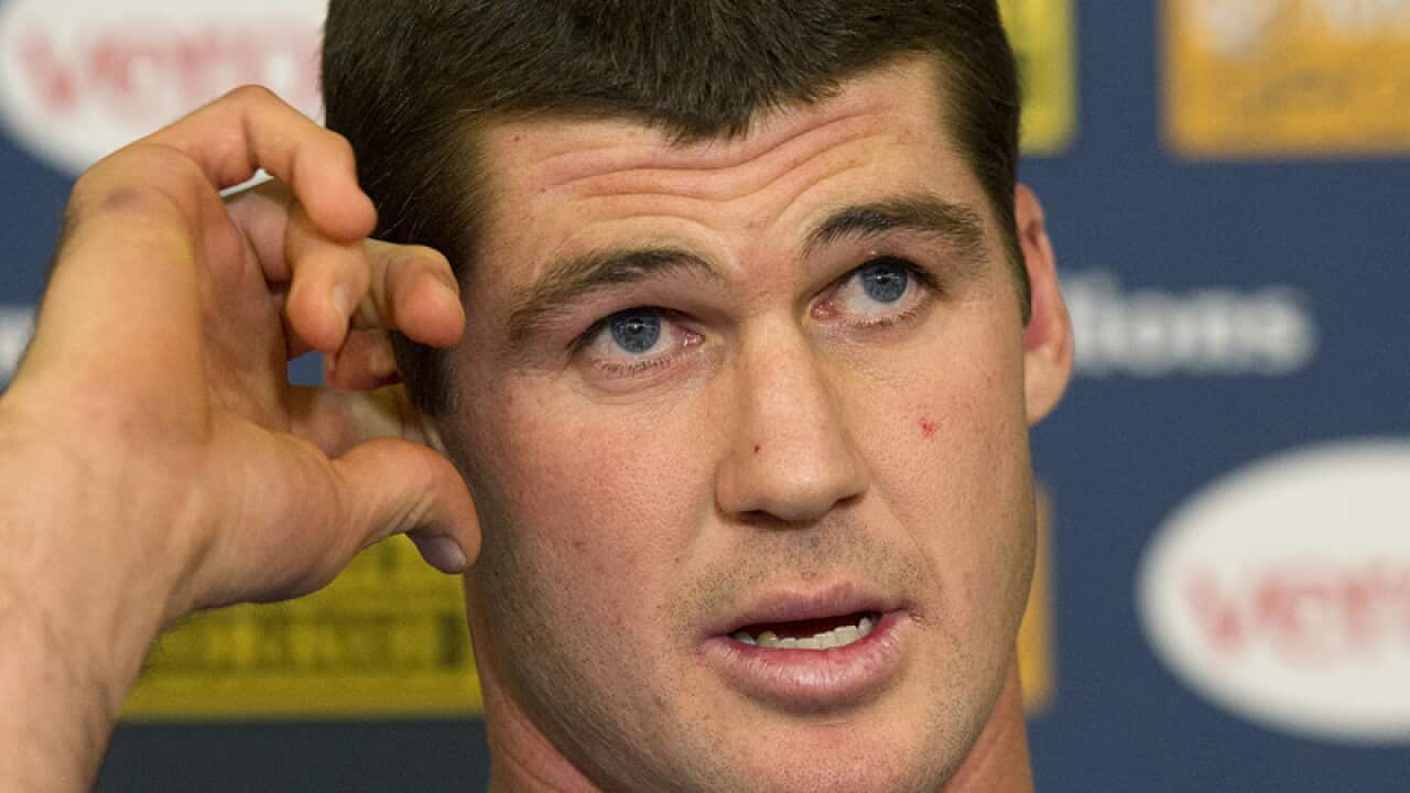 Brisbane Lions player Jonathan Brown