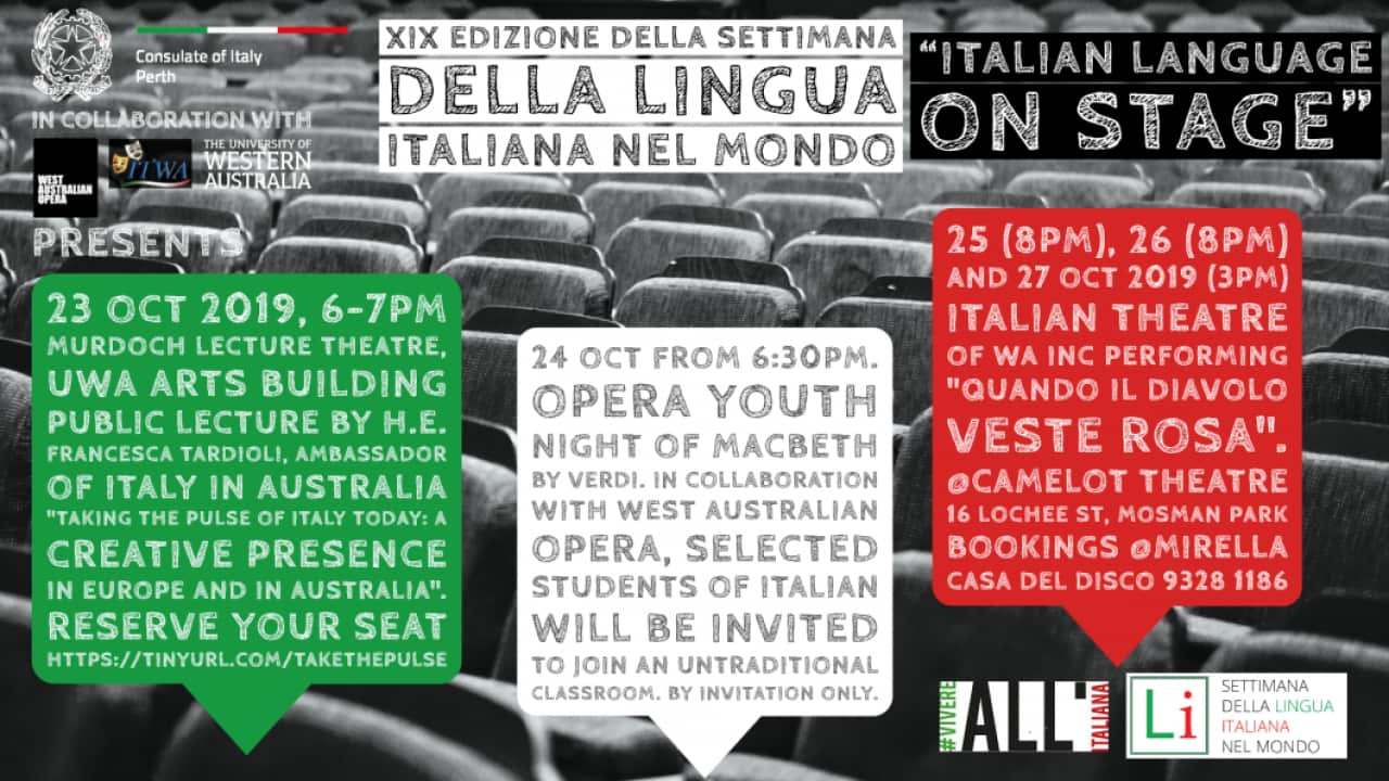 XIX Italian language Week Perth