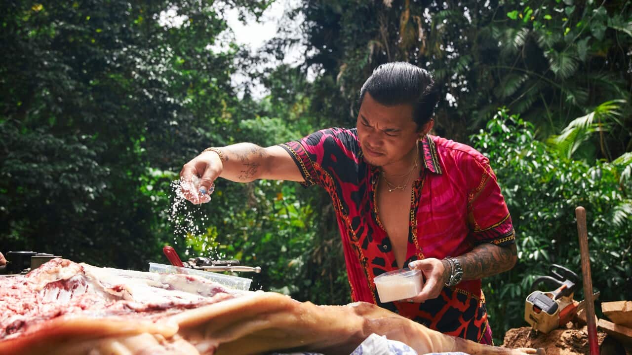 Khanh Ong salting pork