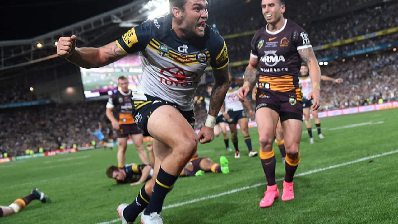 Kyle Feldt of the Cowboys