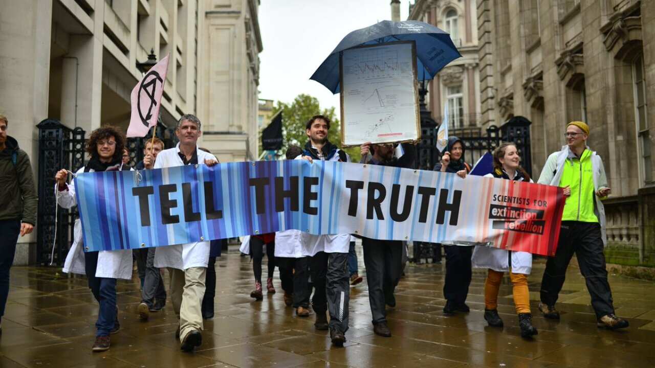 In a joint declaration, climate scientists, physicists, biologists and engineers from at least 20 countries broke with traditionally cautious commentary.