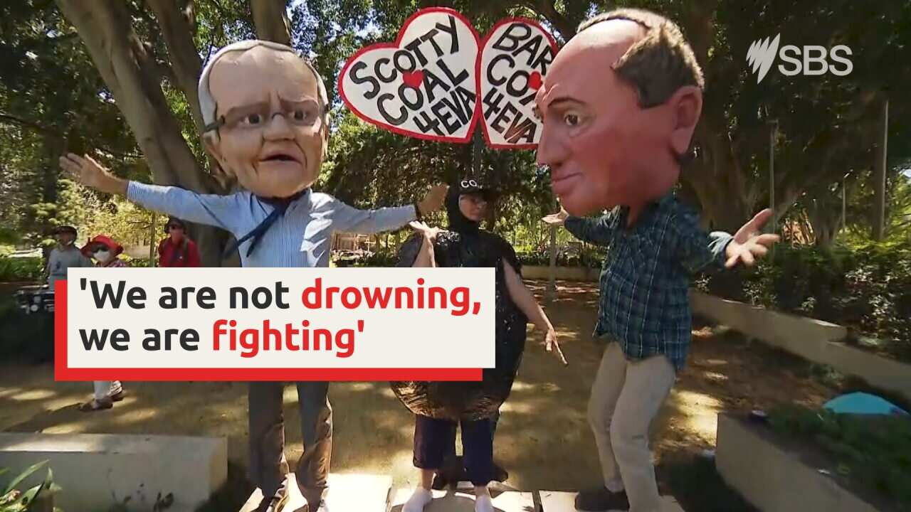 Climate protest