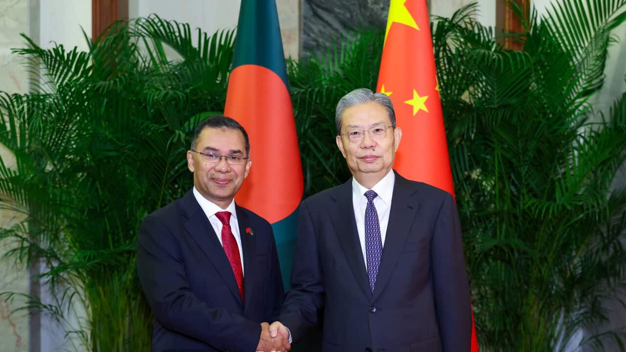 CHINA-BEIJING-ZHAO LEJI-BANGLADESH-PM-MEETING (CN)