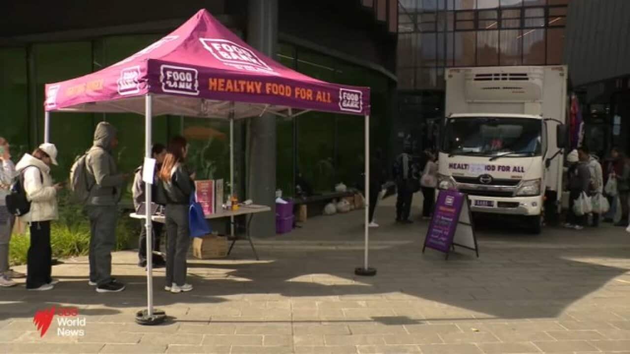 Struggling with rising costs, Foodbank Victoria says university students around the country are concerned about running out of food