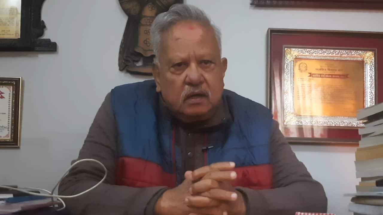 Veteran Nepali actor Neer Shah.