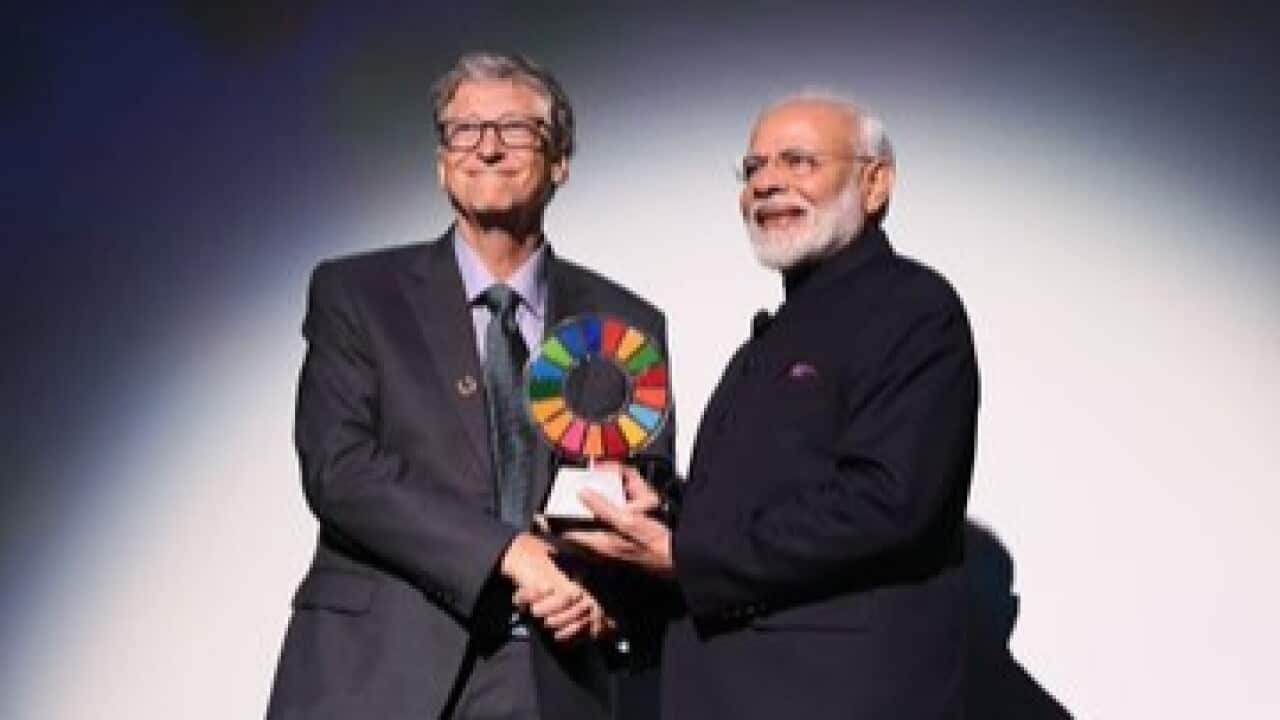Narendra Modi Bill Gates