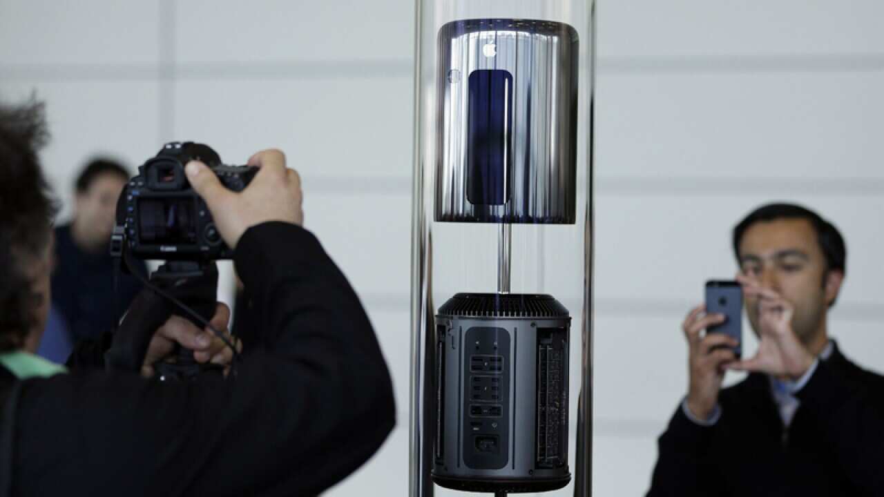 The new Mac Pro is previewed at the Apple Developers Conference