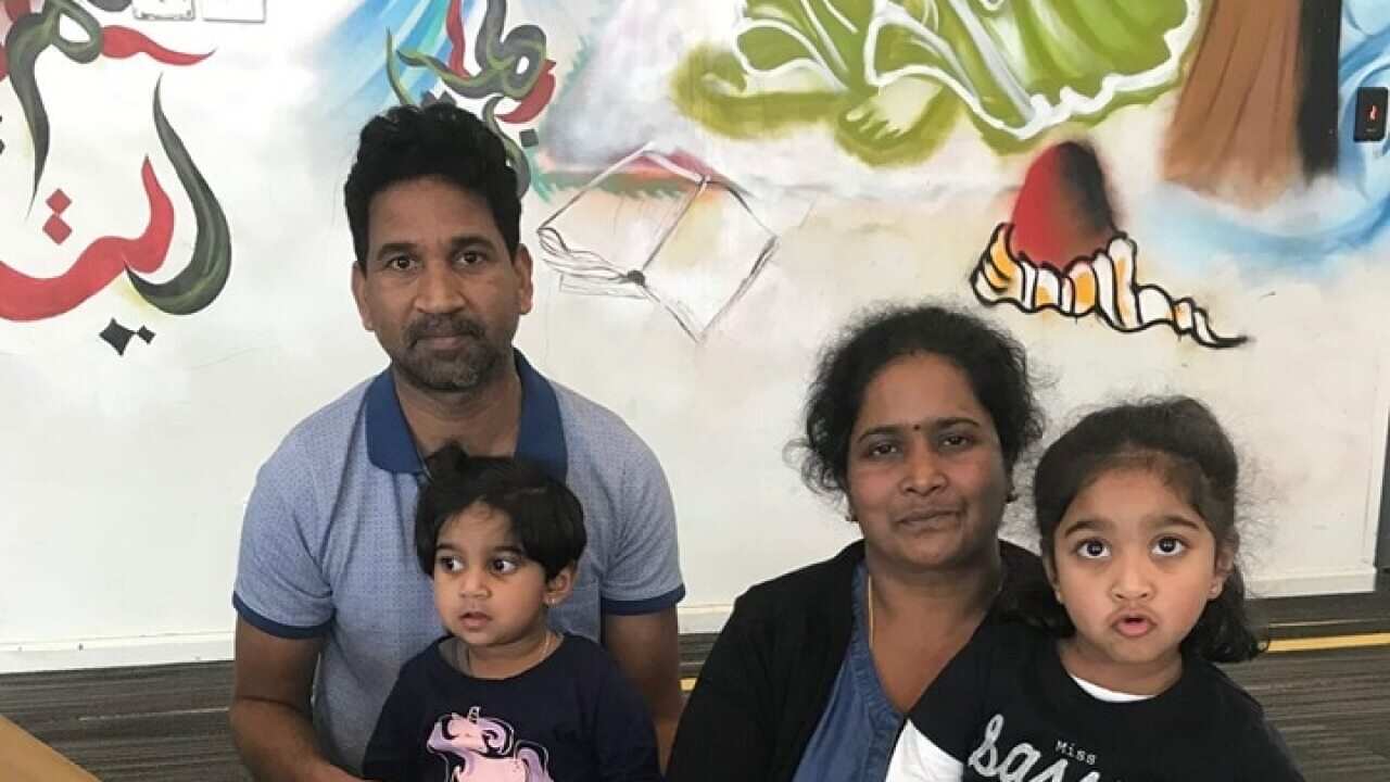 The family are currently detained on Christmas Island.