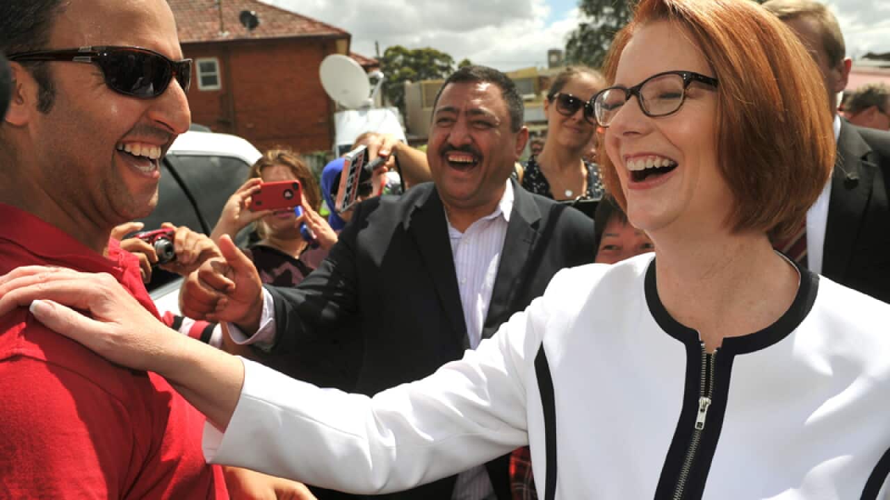 Gillard talks to real people 'every day'