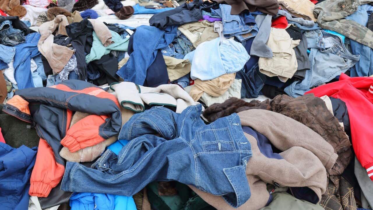 Waterlooplein market in Amsterdam