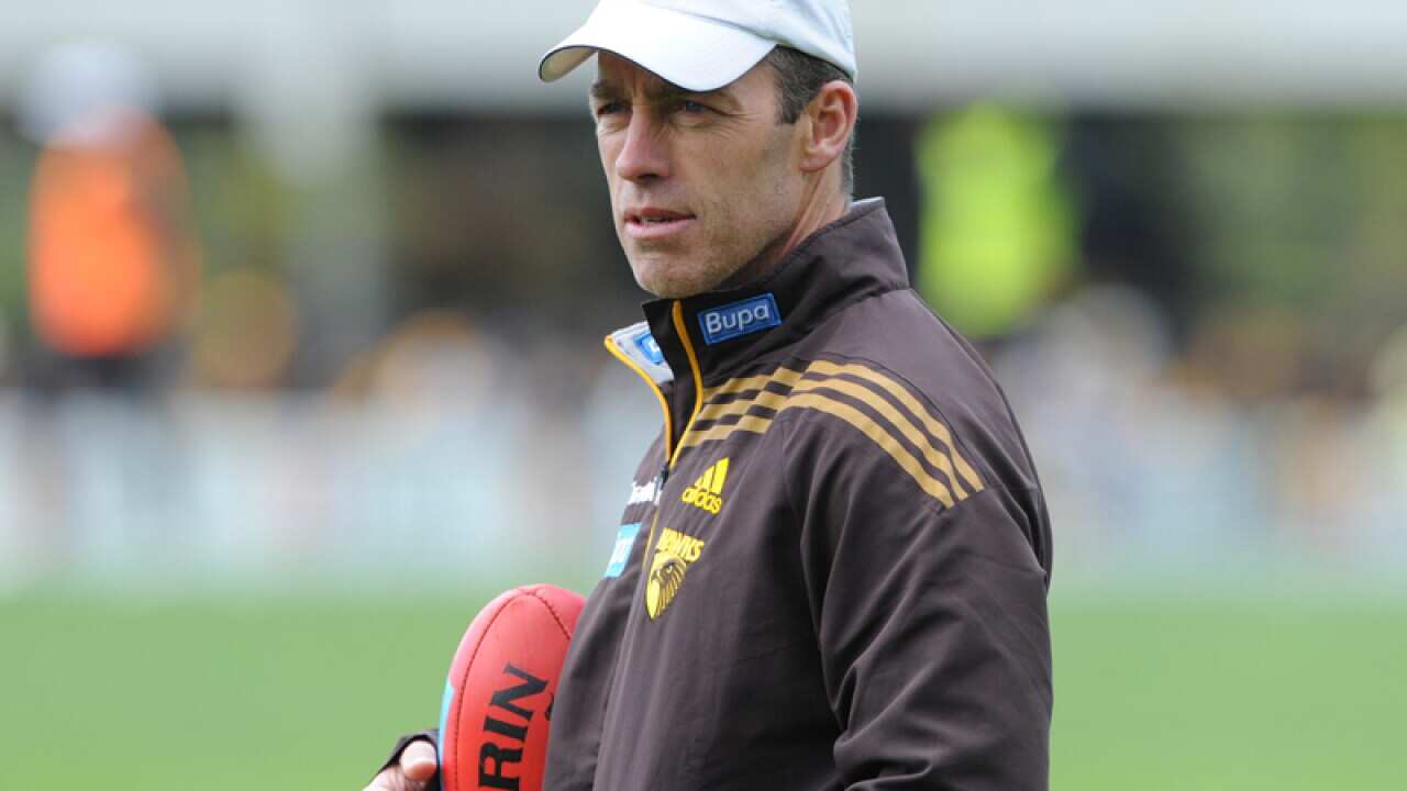 Hawks coach Alastair Clarkson