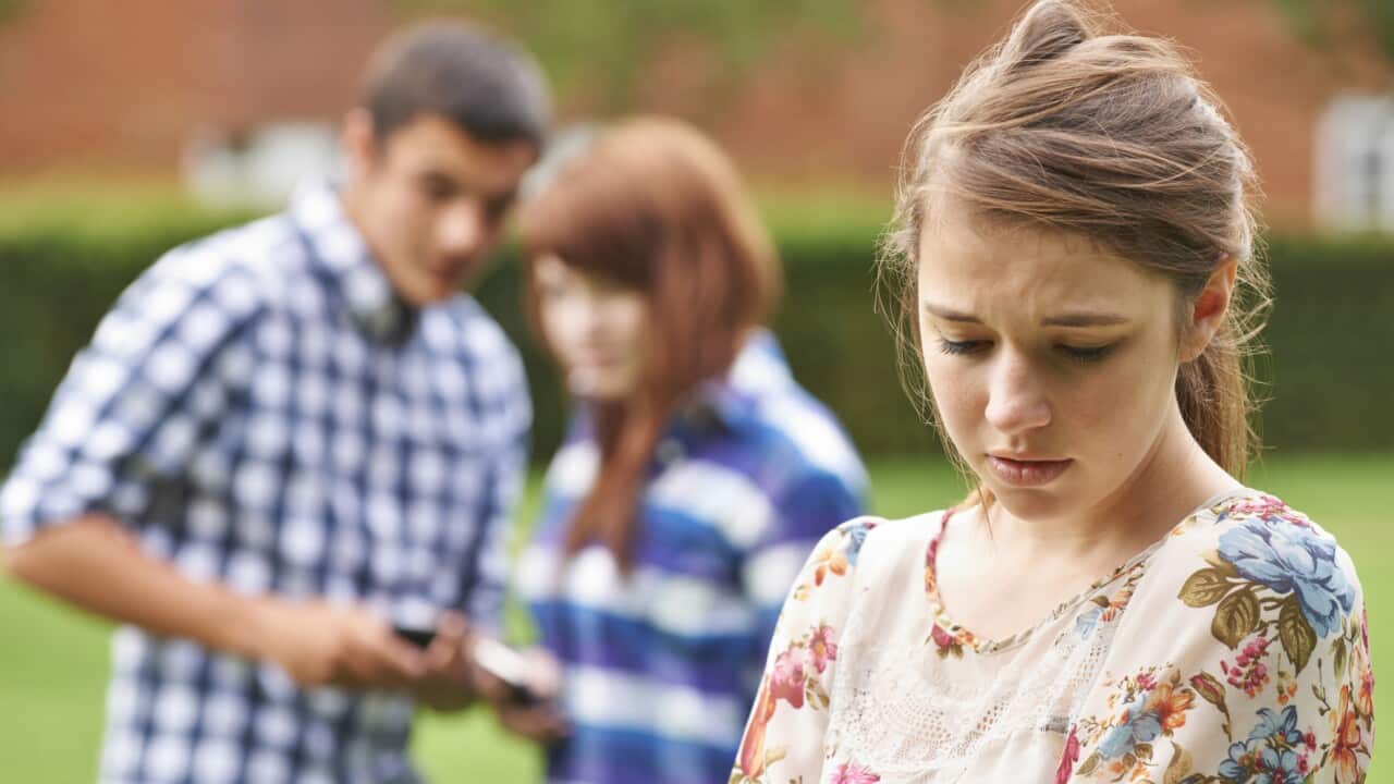Teenage Girl Victim Of Bullying ByText Message