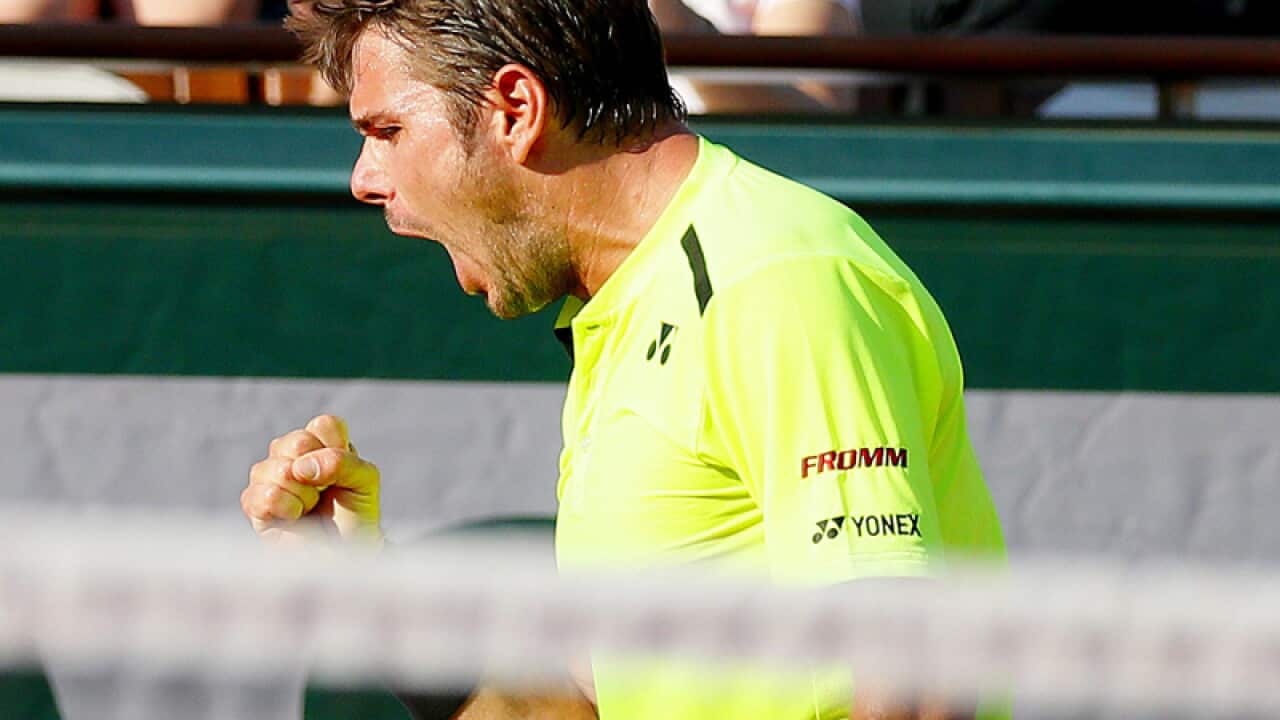 Stan Wawrinka of Switzerland