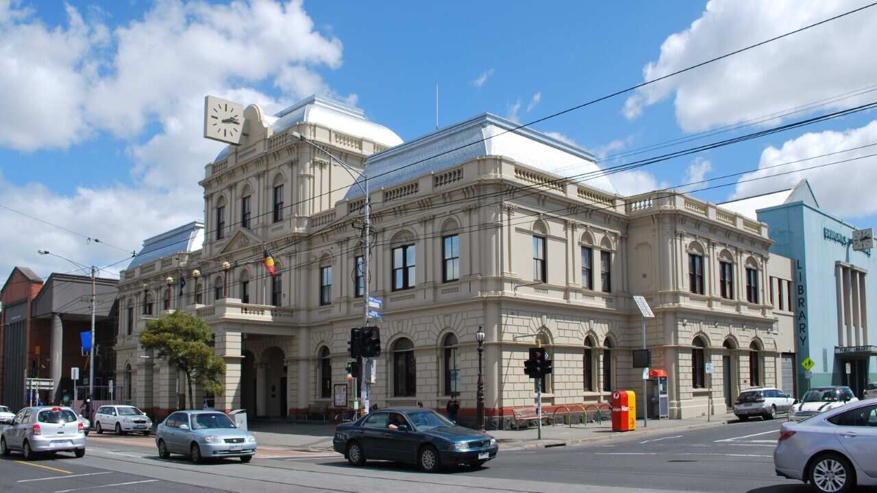 La Town Hall di Brunswick nel municipio di Moreland