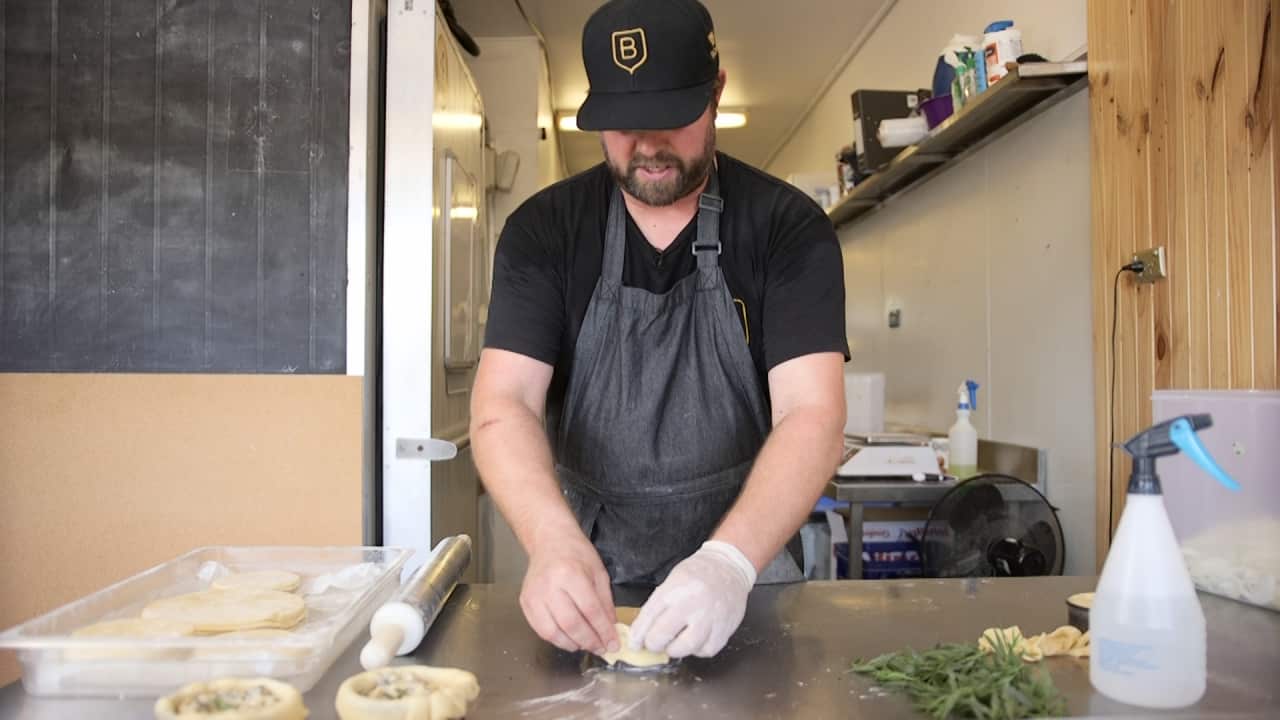 Ryan Broomfield, founder of Broomfields Pies.